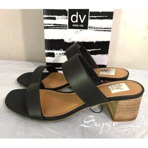 DV by Dolce Vita Women's Lextra Due Strap Heeled Sandals